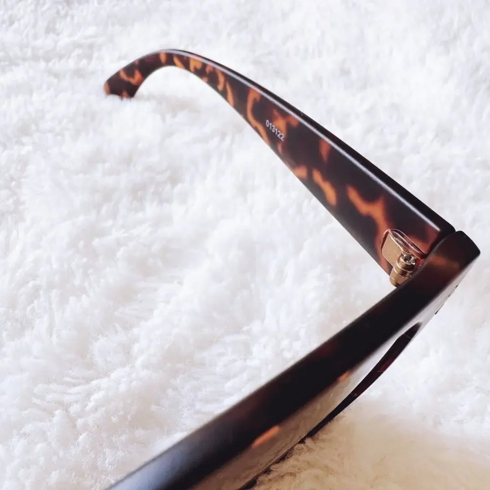 Jack Dark Tortoise Brown Square Sunglasses